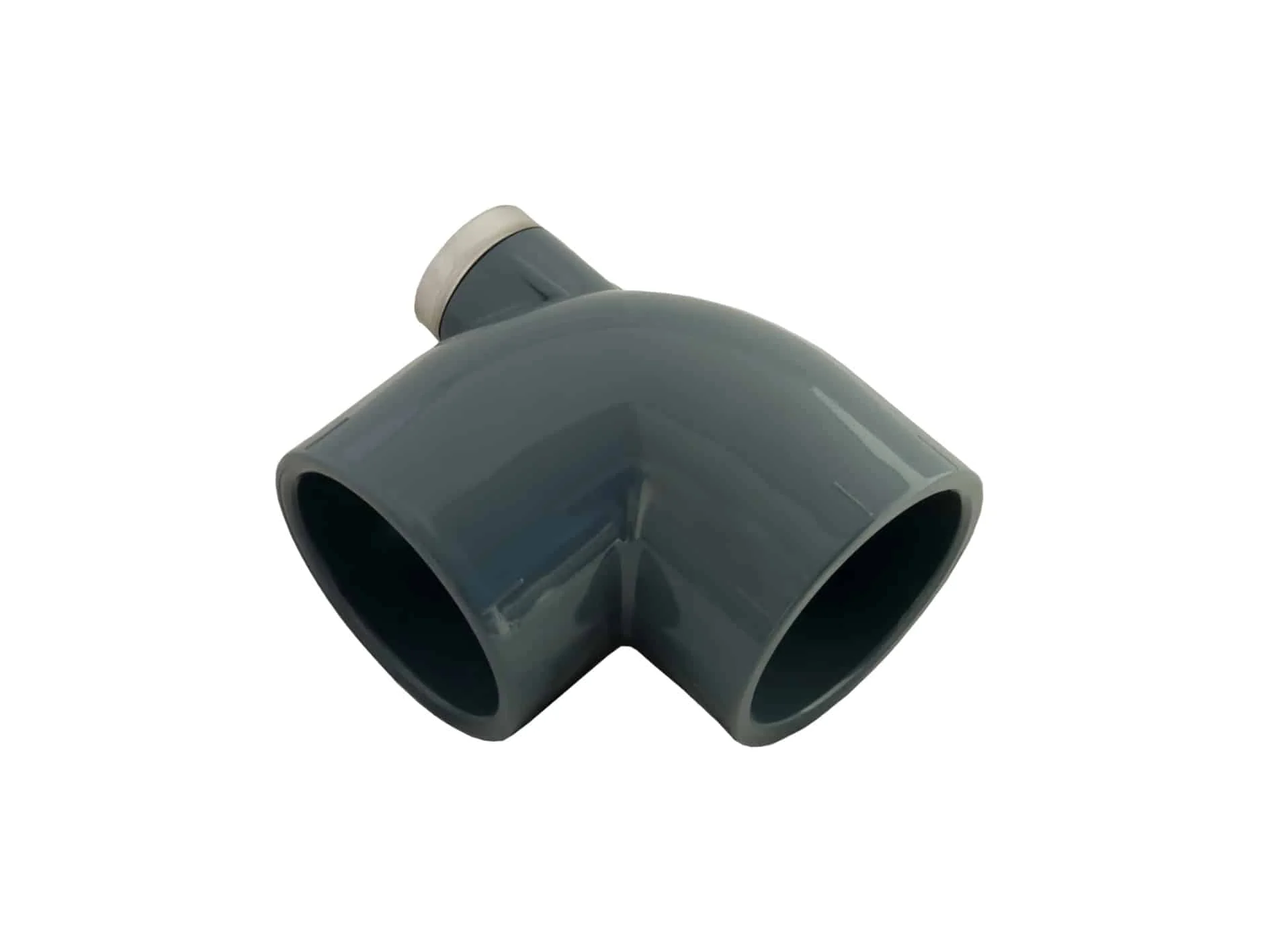 PVC 90° med gänga för luftning 50 mm