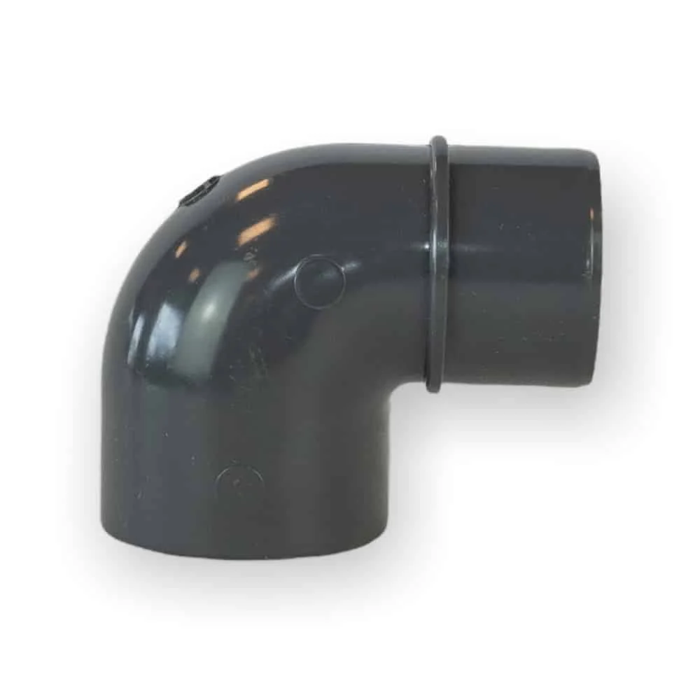 PVC 90° Reducering 50 mm