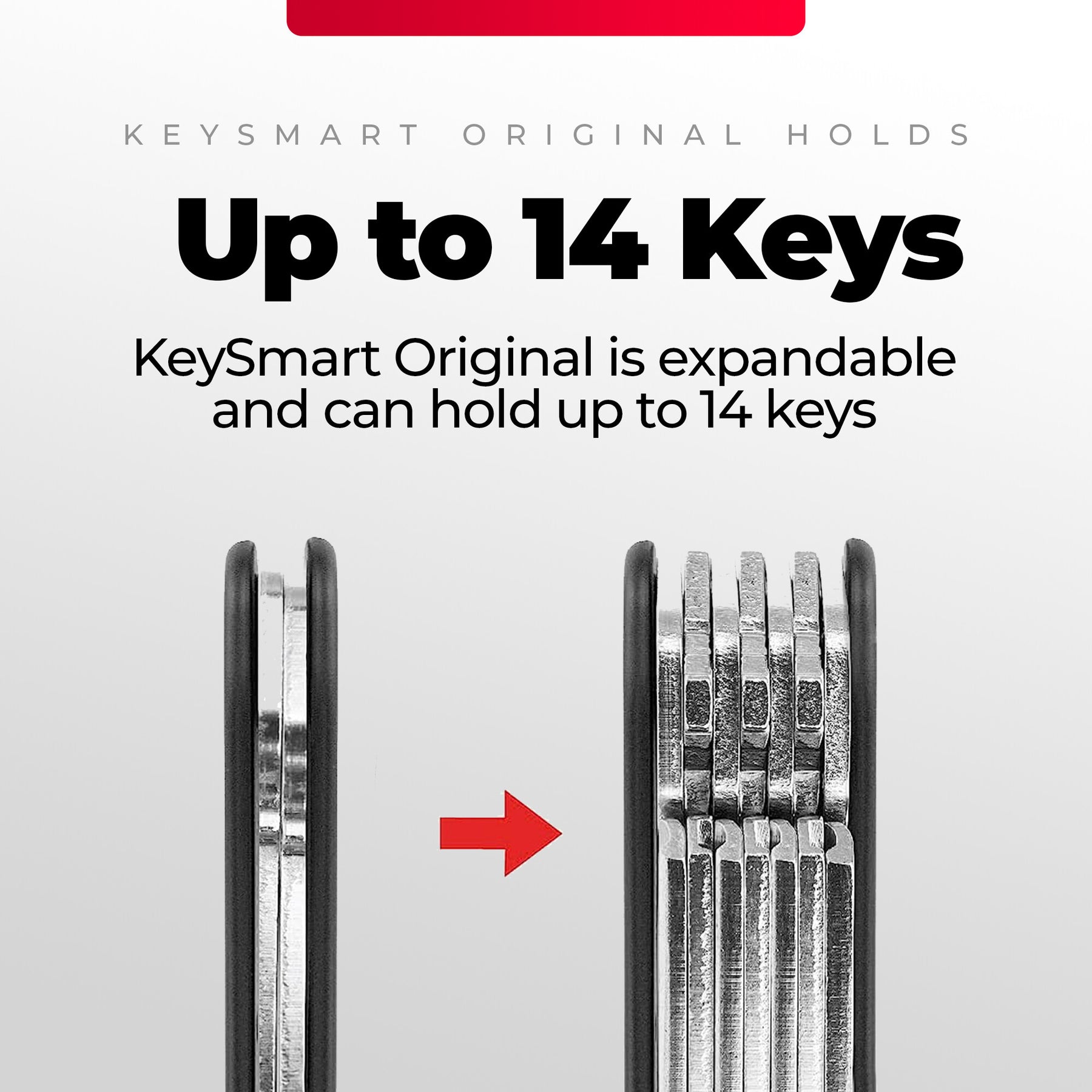 KeySmart Nyckelhallare 6