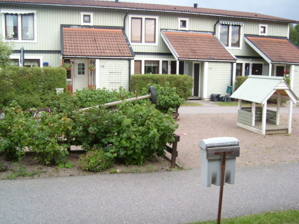 Solig radhus i Vansbro